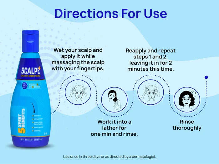 Scalpe Plus Expert Anti Dandruff Shampoo